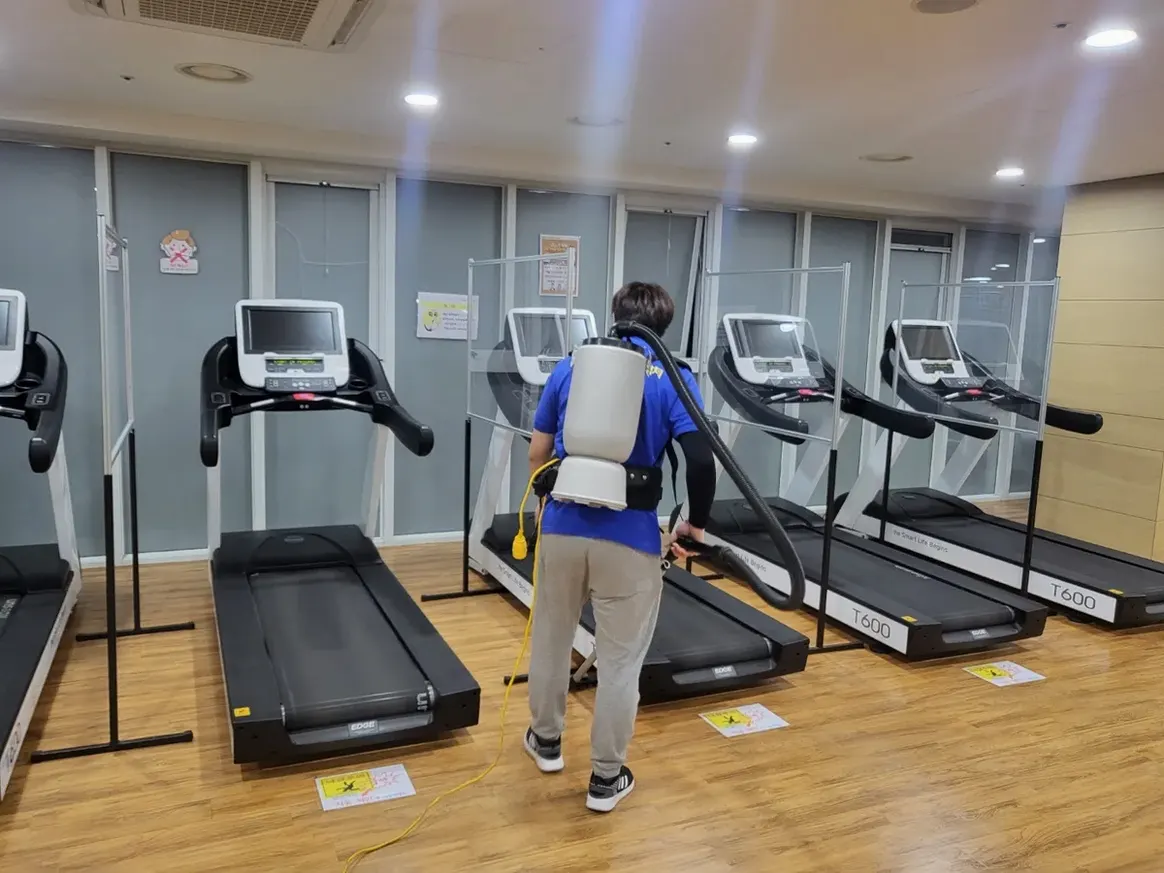 안산시 상록구 장상동 헬스장 탕비실 직원 휴게공간 위생청소 사례 - 행진크린